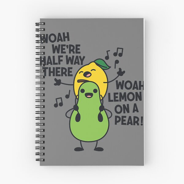 Item preview, Woah We're Halfway There Woah Lemon on a Pear T-Shirt designed and sold by giacmoboihoi.