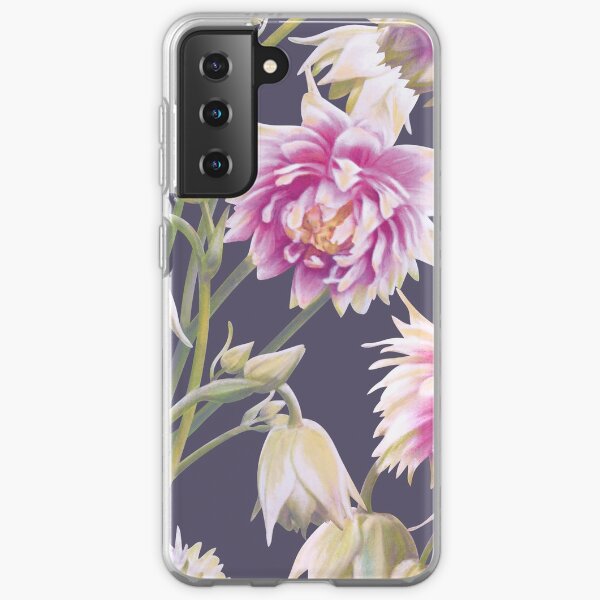 Nora Barlow Aquilegia Flowers Samsung Galaxy Soft Case
