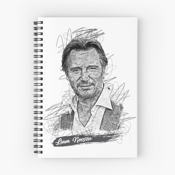 Item preview, Liam Neeson Abstract Sketch Art, Liam Neeson designed and sold by graphic-genie.