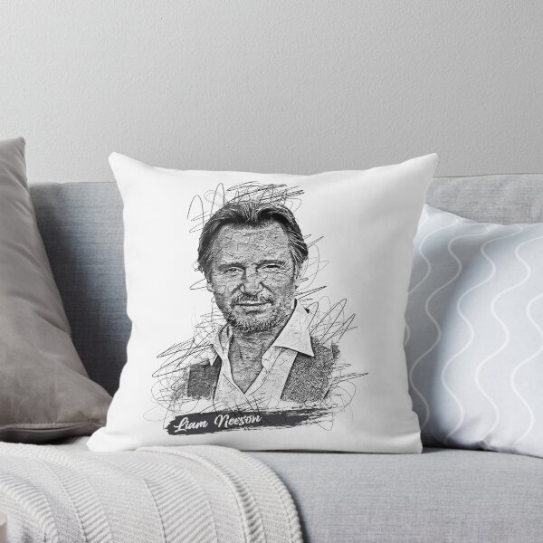 Item preview, Liam Neeson Abstract Sketch Art, Liam Neeson designed and sold by graphic-genie.