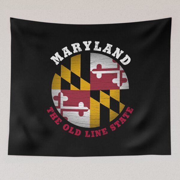 Item preview, MARYLAND OLD LINE STATE FLAG designed and sold by Madjack Tees Kiwi SuperStore.
