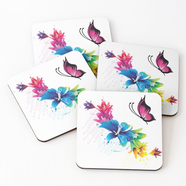 Item preview, Butterfly and Flower designed and sold by Designs by Suzanne.