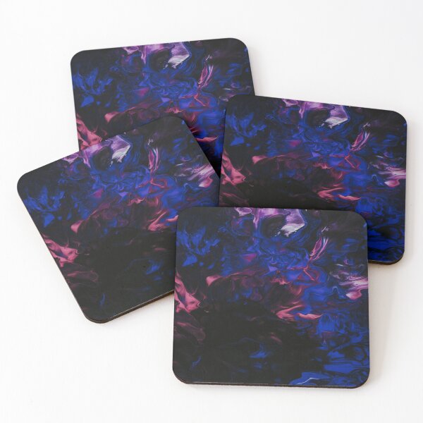 Item preview, Blue Maroon Black Abstract Act designed and sold by BEyourself be.