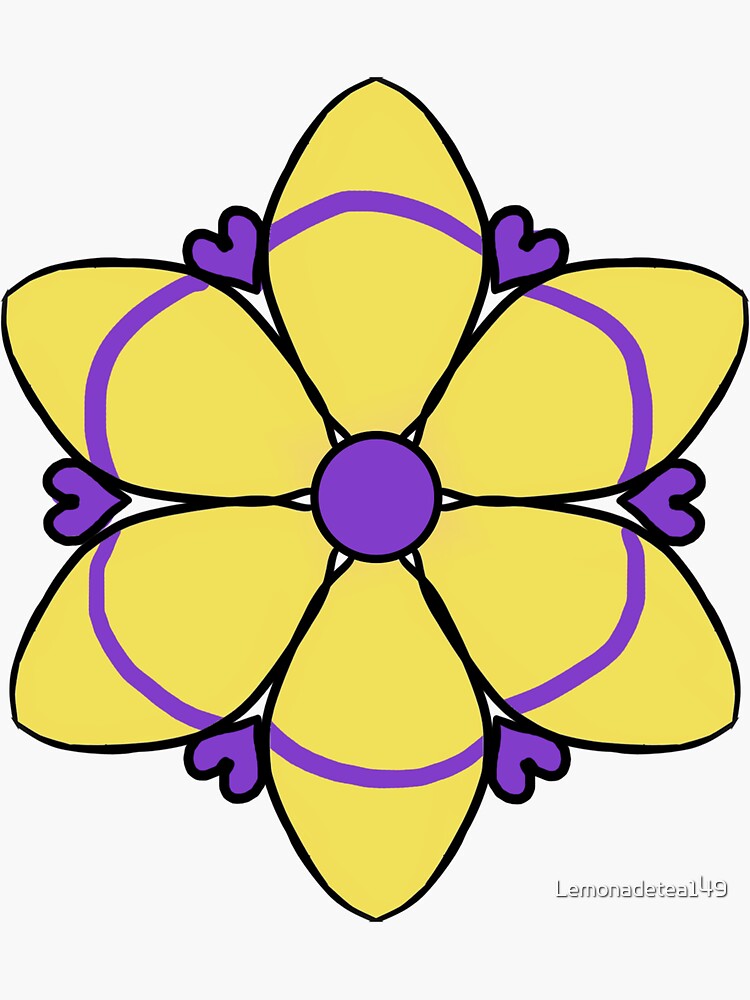 "PRIDE Flower intersex flag" Sticker for Sale by Lemonadetea149 Redbubble