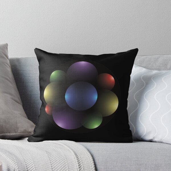Item preview, intersecting circles and spheres of depth #6 designed and sold by Ricogfx.
