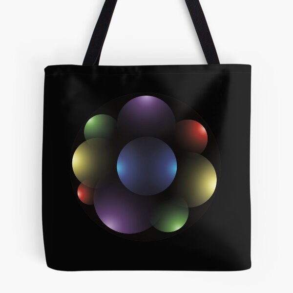 Item preview, intersecting circles and spheres of depth #6 designed and sold by Ricogfx.