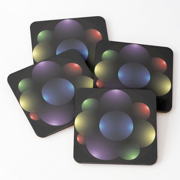 Item preview, intersecting circles and spheres of depth #6 designed and sold by Ricogfx.