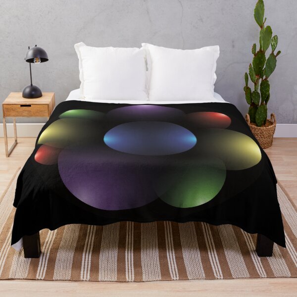Item preview, intersecting circles and spheres of depth #6 designed and sold by Ricogfx.