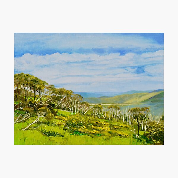 Item preview, Mount Hotham Alpine Skyline designed and sold by Dai Wynn Fine Art.