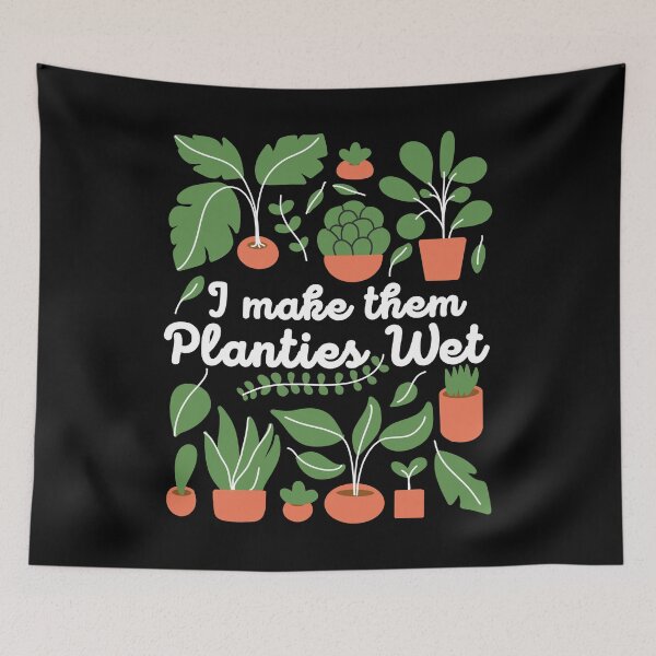 Item preview, I Make Them Planties Wet designed and sold by Mixture-DESIGN.