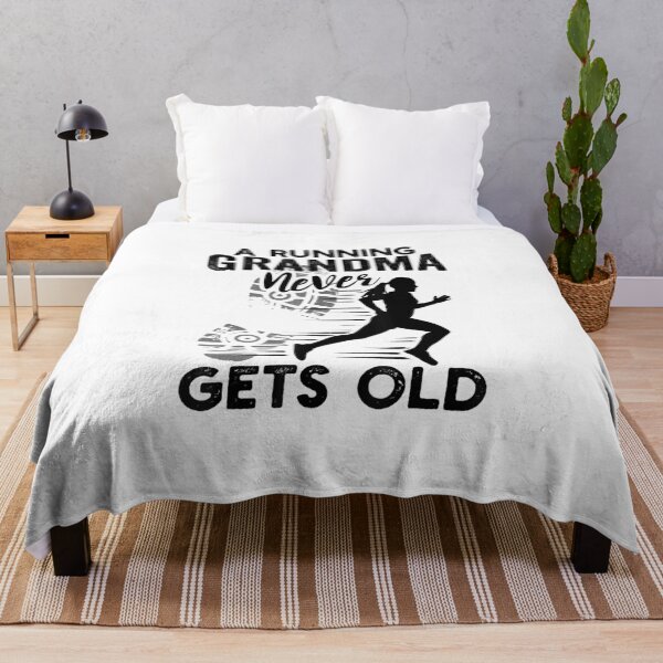 Item preview, A Running Grandma Never Gets Old Funny Runner Gift designed and sold by Sallowoose.