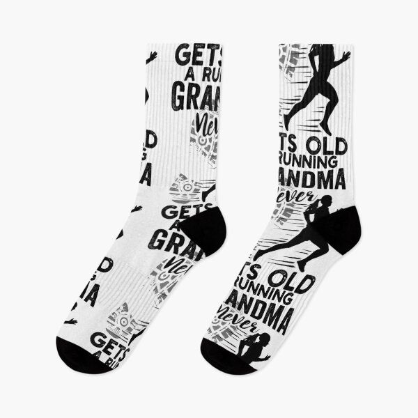 Item preview, A Running Grandma Never Gets Old Funny Runner Gift  designed and sold by Sallowoose.