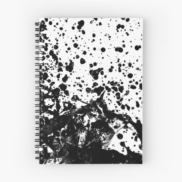 Item preview, Black and White Abstract Liquid Design designed and sold by DFLC Prints.