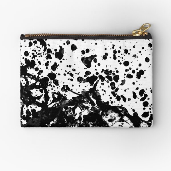 Item preview, Black and White Abstract Liquid Design designed and sold by DFLC Prints.