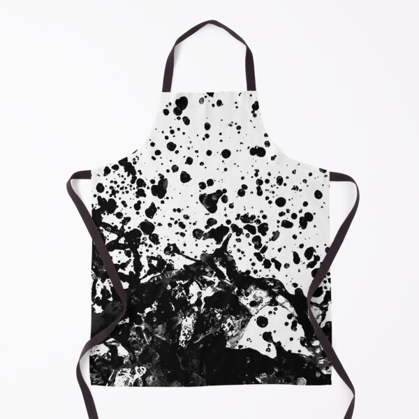 Item preview, Black and White Abstract Liquid Design designed and sold by DFLC Prints.