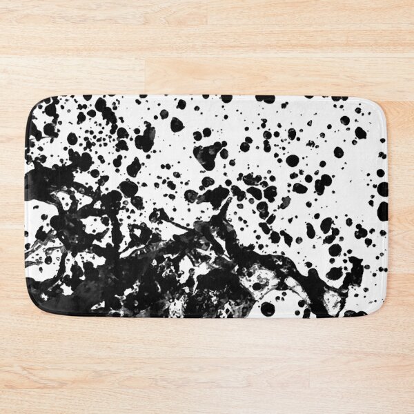 Item preview, Black and White Abstract Liquid Design designed and sold by DFLC Prints.