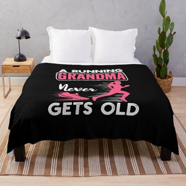 Item preview, A Running Grandma Never Gets Old Funny Runner Gift designed and sold by Sallowoose.
