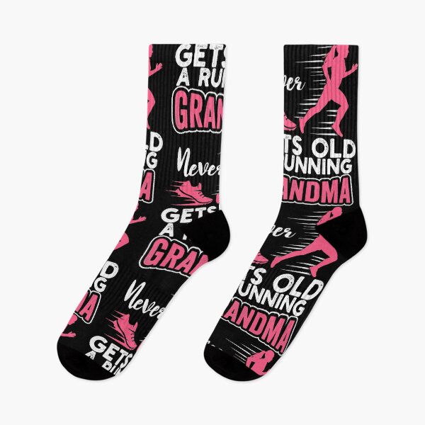 Item preview, A Running Grandma Never Gets Old Funny Runner Gift designed and sold by Sallowoose.