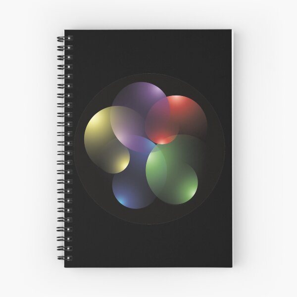 Item preview, intersecting circles and spheres of depth #7 designed and sold by Ricogfx.
