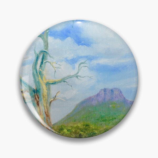 Item preview, The township of Dunkeld and Mt Sturgeon in the southern Grampians designed and sold by Dai Wynn Fine Art.