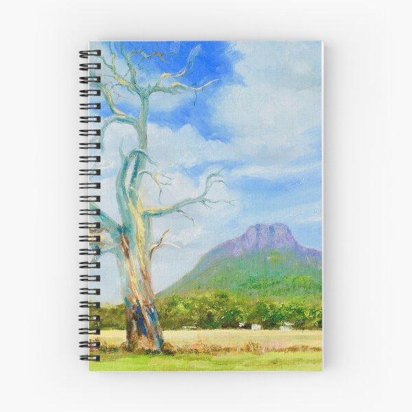 Item preview, The township of Dunkeld and Mt Sturgeon in the southern Grampians designed and sold by Dai Wynn Fine Art.