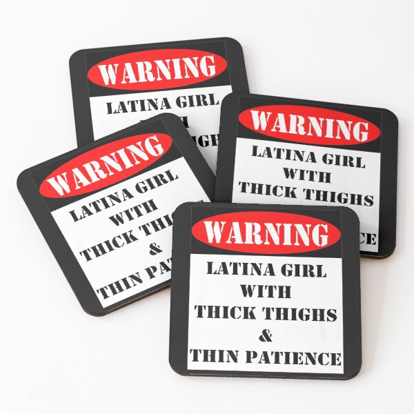Item preview, Warning Latina Girl With Thick Thighs And Thin Patience designed and sold by wettachkath.