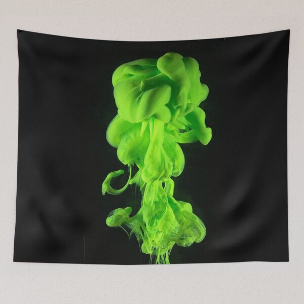 Item preview, Green Cloudy Flames designed and sold by aartidote.