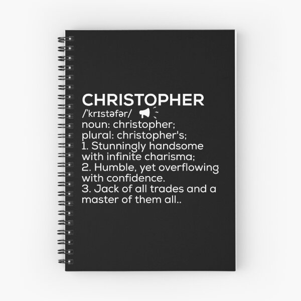 Artikelvorschau, Christopher Namensdefinition entworfen und verkauft von Teelogic.