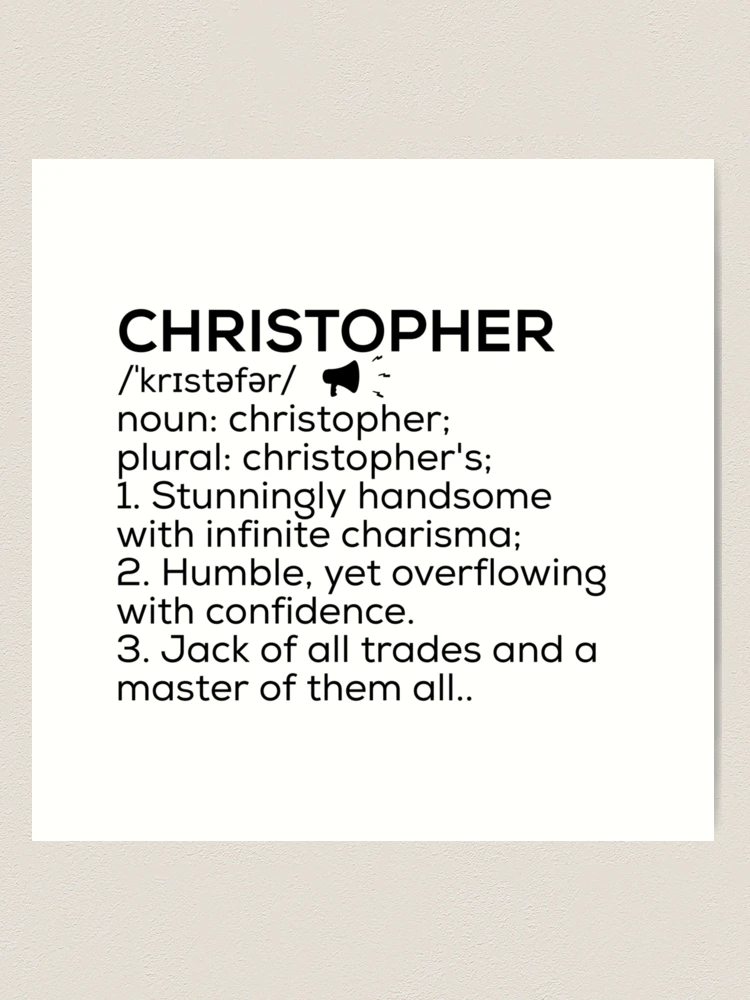 The Name Christopher What Does It Mean Hotsell | cdlguaiba.com.br