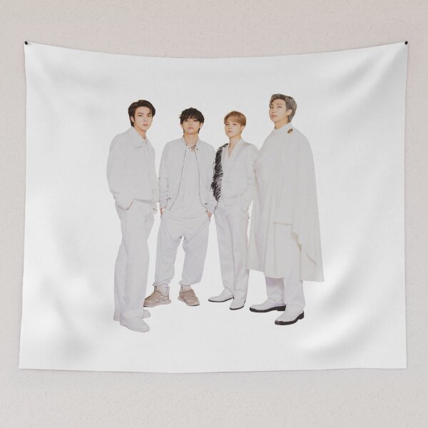 Item preview, bts namjoon jimin seokjin taehyung retrato familiar 2021 designed and sold by Purplee7.