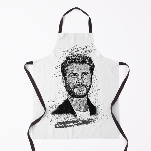 Item preview, Liam Hemsworth Abstract Sketch Art, Liam Hemsworth designed and sold by graphic-genie.