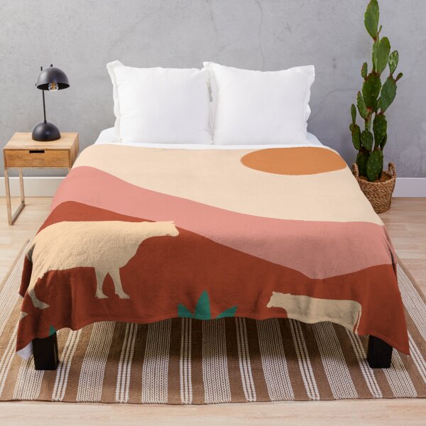 Item preview, Paisaje de montañas modernas de mediados de siglo designed and sold by EpicCreation.