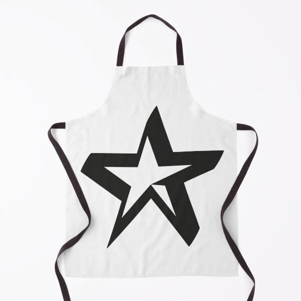 Item preview, STAR Distorted - Black Minimalistic Vector Art designed and sold by in-vectors.