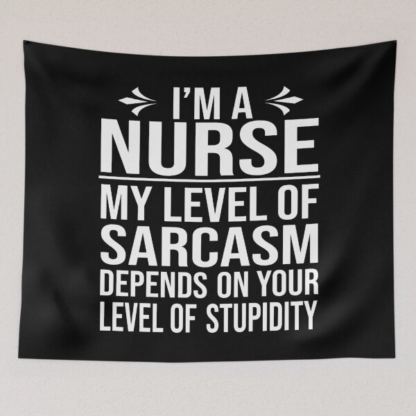 Item preview, nurse saying funny nurse gift designed and sold by alaechamlal.