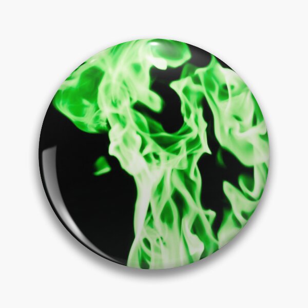 Item preview, Green Vibrant Flames designed and sold by aartidote.