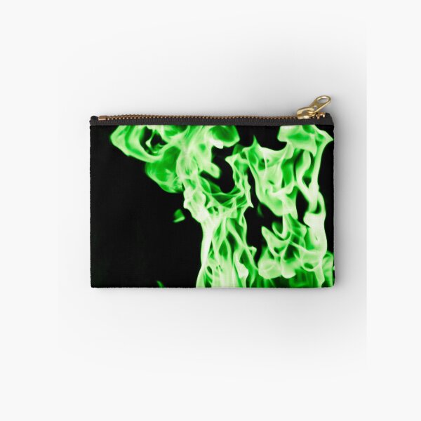 Item preview, Green Vibrant Flames designed and sold by aartidote.