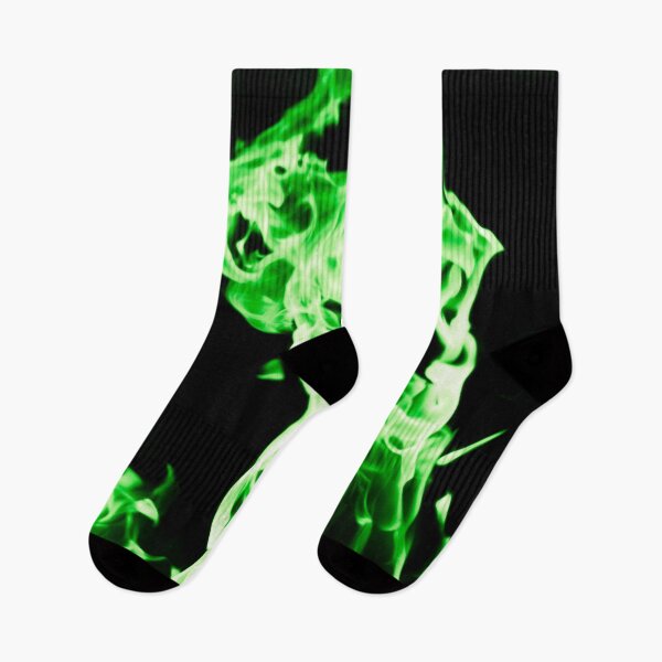 Item preview, Green Vibrant Flames designed and sold by aartidote.