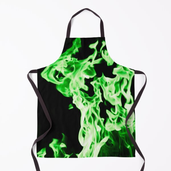 Item preview, Green Vibrant Flames designed and sold by aartidote.