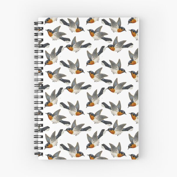 Item preview, Small grey brown sparrow bird repeating seamless pattern designed and sold by wavethreat.