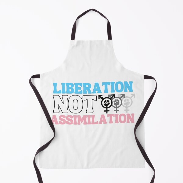 Item preview, Liberation Not Assimilation [Trans Rights] designed and sold by StabbyCat.