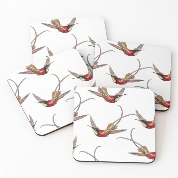 Item preview, Small grey brown song bird repeating seamless pattern designed and sold by wavethreat.