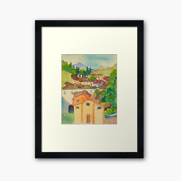Item preview, Hermann Hesse - Landscape in Ticino (Landschaft im Tessin) 1936 designed and sold by HistoryRestored.