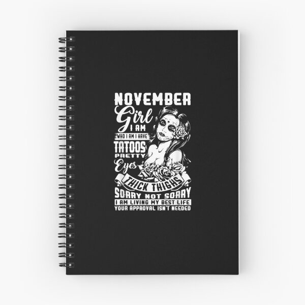 Item preview, Birthday - November Girl With Tattoos And Thick designed and sold by wettachkath.