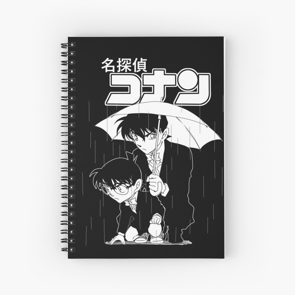 Page De Garde Cahier Detective Cahier à spirale for Sale avec l'œuvre « DETECTIVE CONAN » de l'artiste majotoyokai | Redbubble