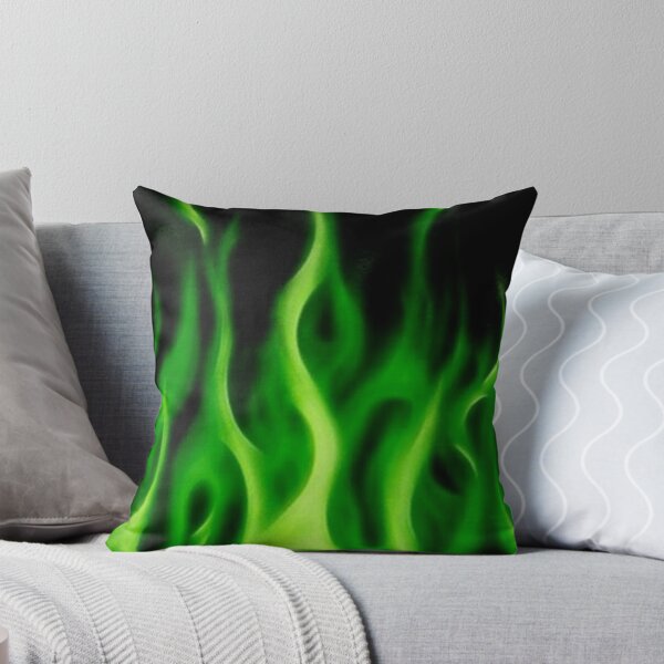 Item preview, Vibrant Green Fire designed and sold by aartidote.
