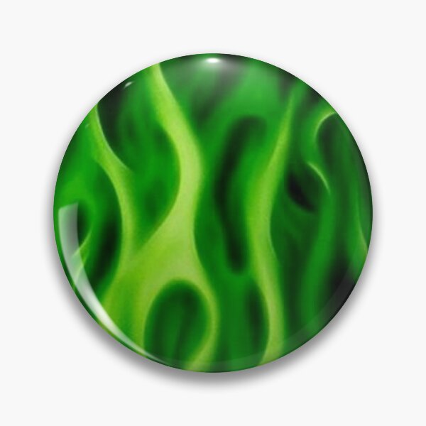 Item preview, Vibrant Green Fire designed and sold by aartidote.