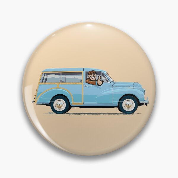 Item preview, Morris Minor Traveller in Bermuda Blue designed and sold by Bigs66.