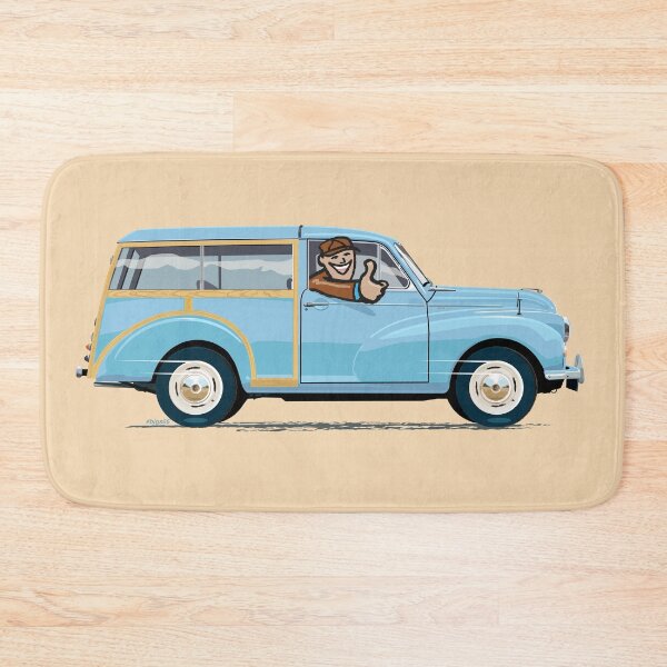 Item preview, Morris Minor Traveller in Bermuda Blue designed and sold by Bigs66.