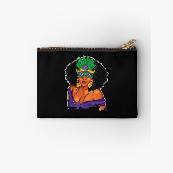 Item preview, Black Girl Magic Mardi Gras Carnival Mask Afro designed and sold by wettachkath.