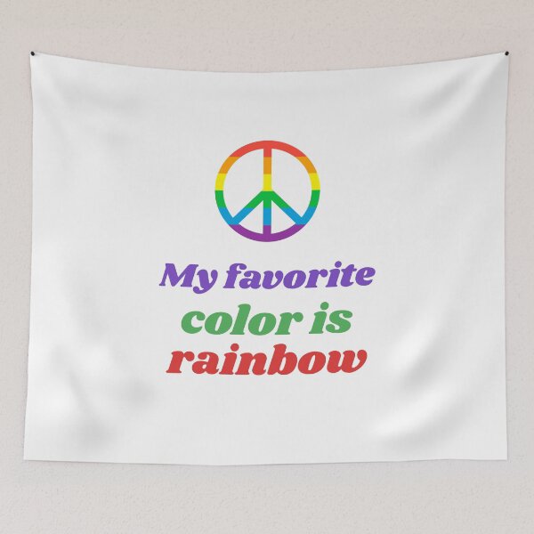 Item preview, My favorite color is rainbow designed and sold by avit1.
